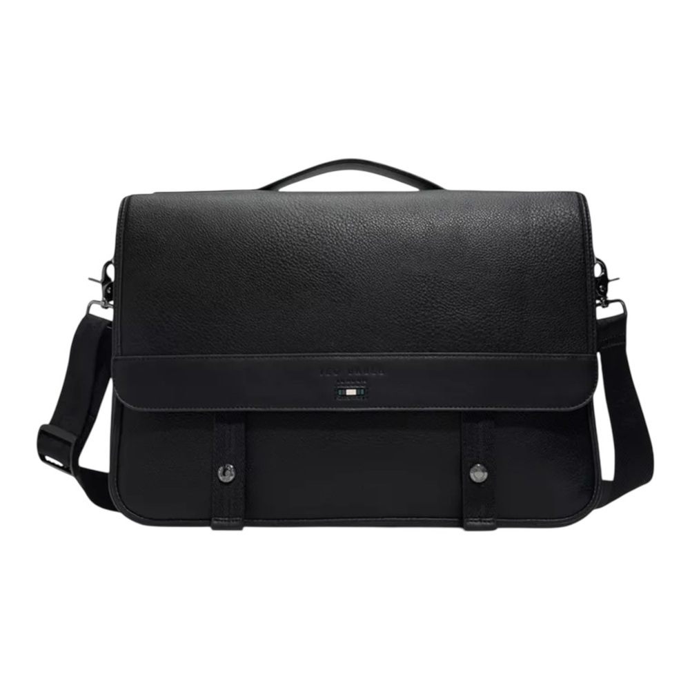 Ted Baker
Irvine Pebbled Magnetic Snap Messenger Bag